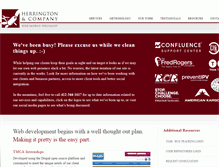 Tablet Screenshot of herringtonandco.com